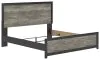 Ashley Furniture PCB1118B7 Ashley Furniture PCB1118B7 Broachmyn - King Panel Bed - Black / Gray