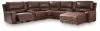Ashley Furniture PCU62607S30 Ashley Furniture PCU62607S30 DeepWakes - 7-Piece Power Reclining Sectional With RAF Press Back Power Chaise And 2 Storage Consoles - Canyon