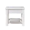 New Classic T3883-20 New Classic T3883-20 Dorsey - 1 Drawer End Table -White