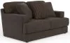 Jackson Furniture Industries 230302-1847/09-1998/09 Eagan - Loveseat - Chocolate