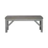 Liberty Furniture 131-C9001B Newport - Dining Bench - Smokey Gray / Carbon Gray