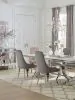 CoasterElevations 108812 Antoine - Velvet Upholstered Dining Side Chair (Set of 2) - Gray