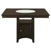 CoasterEveryday 100438 Gabriel - Counter Height Dining Table - Cappuccino
