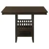 CoasterEveryday 100958 Jaden - Square Counter Height Dining Table - Espresso