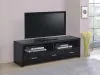 CoasterEssence 700645 Alton - 3-Drawer Engineered Wood TV Stand - Black Oak