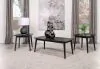 Coaster Fine Furniture 708490 Radley - 3 Piece Rectangular Coffee Table Set - Black