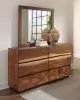 CoasterElevations 223253M Winslow - 6-Drawer Dresser With Mirror - Smokey Walnut
