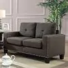 Furniture of America CM6594-LV-VN Attwell - Loveseat - Gray
