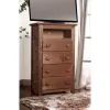 Furniture of America AM7000TV Lea - Media Chest - Mahogany