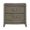 Liberty Furniture 805-BR61 Avalon - Nightstand With Charging Station - Burnished Beige