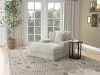 Jackson Furniture Industries 344519-2062/11-2063/11 Cozy - Chaise With USB - Pearl