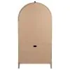 Coaster Fine Furniture 109386 Kailani - 4-Door Cane Dining Vitrine Display Cabinet - Beige Oak