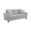 Intercon SY-SF-ASH84-SGC-C Ashbury - Sofa With 2 Pillows - Soft Gray