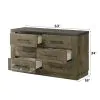 ACME BD06005 Lance - Dresser - Tree Bark
