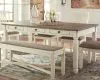 Ashley Furniture D647-25 Bolanburg - Rectangular Dining Room Table - Beige