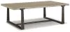 Ashley Furniture T965-1 Dalenville - Rectangular Cocktail Table - Gray