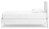 Ashley Furniture EB1810B1 Hallityn - Twin Panel Platform Bed - White