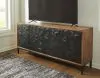 Ashley Furniture A4000649 Dorannby - Accent Cabinet - Black / Brown