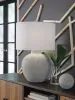 Ashley Furniture L235824 Calbert - Poly Table Lamp - Warm Gray
