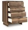 Ashley Furniture PCB3367-244 Chirason - Four Drawer Chest - Brown