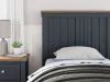 Ashley Furniture B414-53 Landocken - Twin Panel Headboard - Brown / Blue