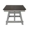 Liberty Furniture 131-CD-TRS Newport - Trestle Table - Smokey Gray / Carbon Gray