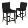 New Classic D400-22-BLK New Classic D400-22-BLK Celeste - Counter Height Chair (Set of 2) - Black
