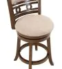 New Classic S1701-CS-CHY New Classic S1701-CS-CHY Gia - Swivel Counter Stool - Cherry / Brown