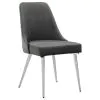 CoasterEssence 191442 Cabianca - Upholstered Dining Side Chair (Set of 2) - Gray
