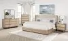 Coaster Fine Furniture 225041KW-S5 Kailani - 5 Piece California King Bedroom Set - Beige Oak
