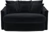 Jackson Furniture Industries 71009-1400/08 Matty - Round Accent Cuddle Chaise - Ebony