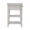 Liberty Furniture 110W-OT1021 Liberty Furniture 110W-OT1021 Lake House - Chair Side Table - Weathered White