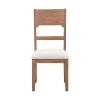 Liberty Furniture 105-C9101S Harmony - Panel Back Side Chair - Brownstone