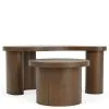 Riverside Furniture 23802 Santa Cruz - Bunching Cocktail Tables - Whiskey Oak