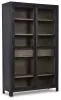 Ashley Furniture A4000507 Ashley Furniture A4000507 Lenston - Accent Cabinet with 2 Doors - Black / Gray