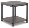 Ashley Furniture T393-13 Wilmaden - Occasional Table Set (Set of 3) - Gray / Black