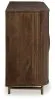 Ashley Furniture A4000571 Amickly - Accent Cabinet - Dark Brown
