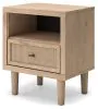 Ashley Furniture B1199-91 Cielden - One Drawer Night Stand - Two-Tone