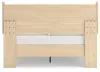 Ashley Furniture EB2444B2 Cabinella - Queen Platform Panel Bed - Tan