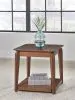Ashley Furniture T596-2 Trenmour - Square End Table - Medium Brown