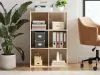 Ashley Furniture EA2444-3X2 Ashley Furniture EA2444-3X2 Piperton - Six Cube Organizer - Tan