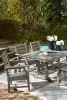 Ashley Furniture P802-625 Visola - RECT Dining Table w/Umb OPT - Gray