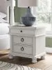 Ashley Furniture PCB823-93 Rowlenstown - Three Drawer Night Stand - Antique White