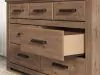Ashley Furniture PCB2844-31 Oliandon - Seven Drawer Dresser - Light Brown