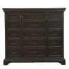 Pulaski Furniture P012127 Caldwell - 17 Drawer Master Chest - Deep Brown