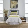 Liberty Furniture 179-BR11H-N Liberty Furniture 179-BR11H-N Vintage Series - Twin Metal Headboard - Navy