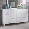 Liberty Furniture 523-BR30 Liberty Furniture 523-BR30 Cottage View - 6 Drawer Dresser - White
