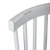 Liberty Furniture 224-C4000S-W Capeside Cottage - Spindle Back Side Chair - White (RTA)