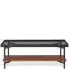Riverside Furniture 31502 Lennox - Rectangular Coffee Table - Rosewood