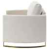 CoasterElevations 508823 Corliss - Upholstered Arched Arm Accent Chair - Beige